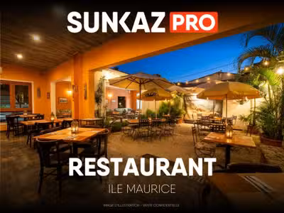 Vente restaurant 100 couverts Ouest Ile Maurice