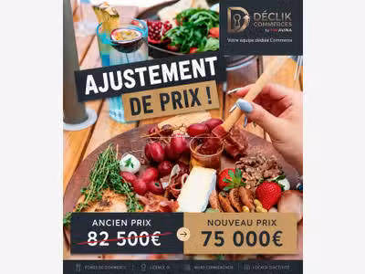Prix ajusté — FDC restauration type tapas à Lille