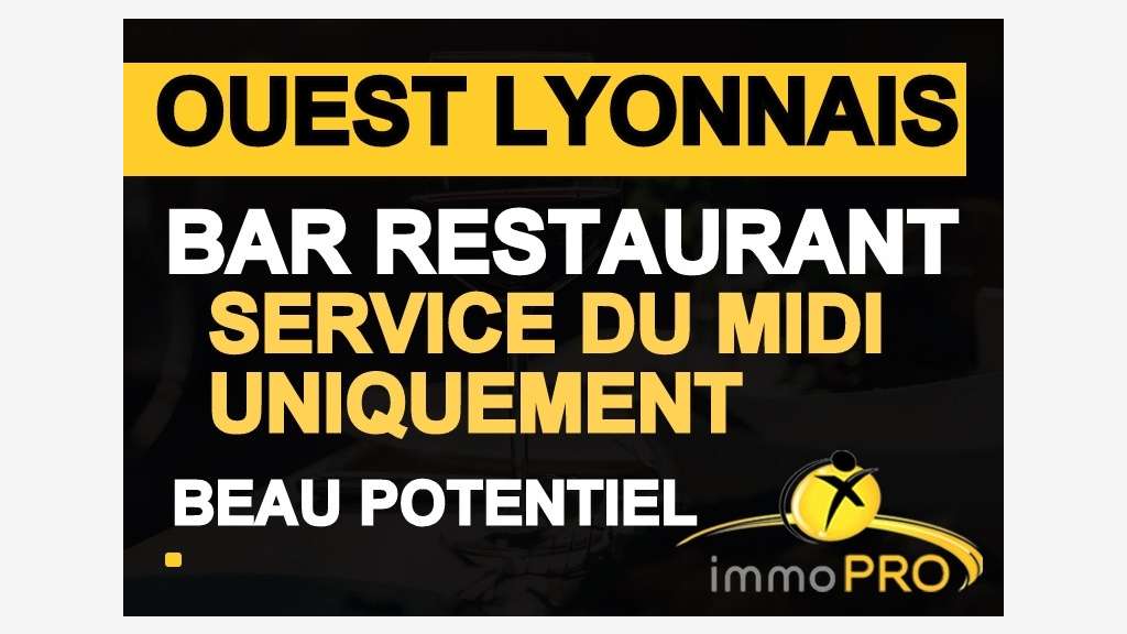 Vente bar restaurant à Tassin la Demi Lune centre
