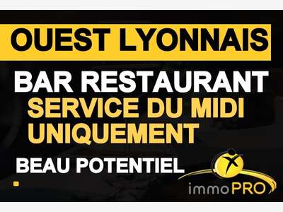Vente bar restaurant à Tassin la Demi Lune centre