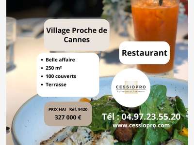 Vente restaurant traditionnel à Golfe Juan