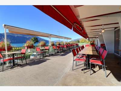 Vente restaurant en bord de Lac à Tresserve