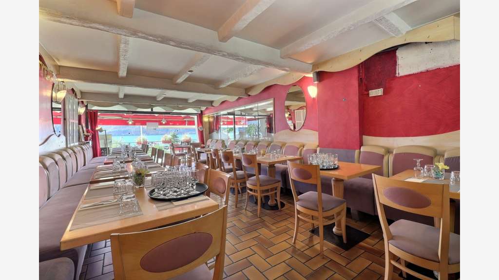 Vente restaurant en bord de Lac à Tresserve
