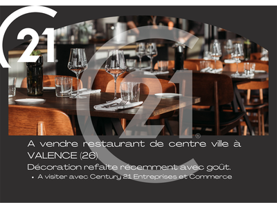 Vente Restaurant à Valence