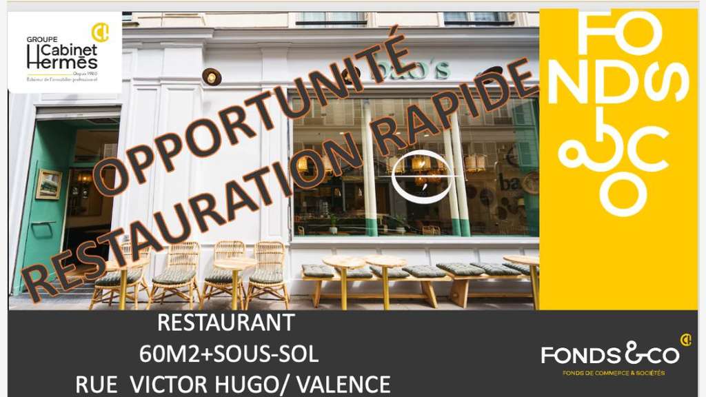Vente restauration rapide à Valence centre