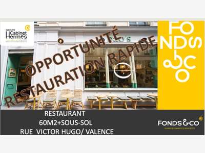 Vente restauration rapide à Valence centre