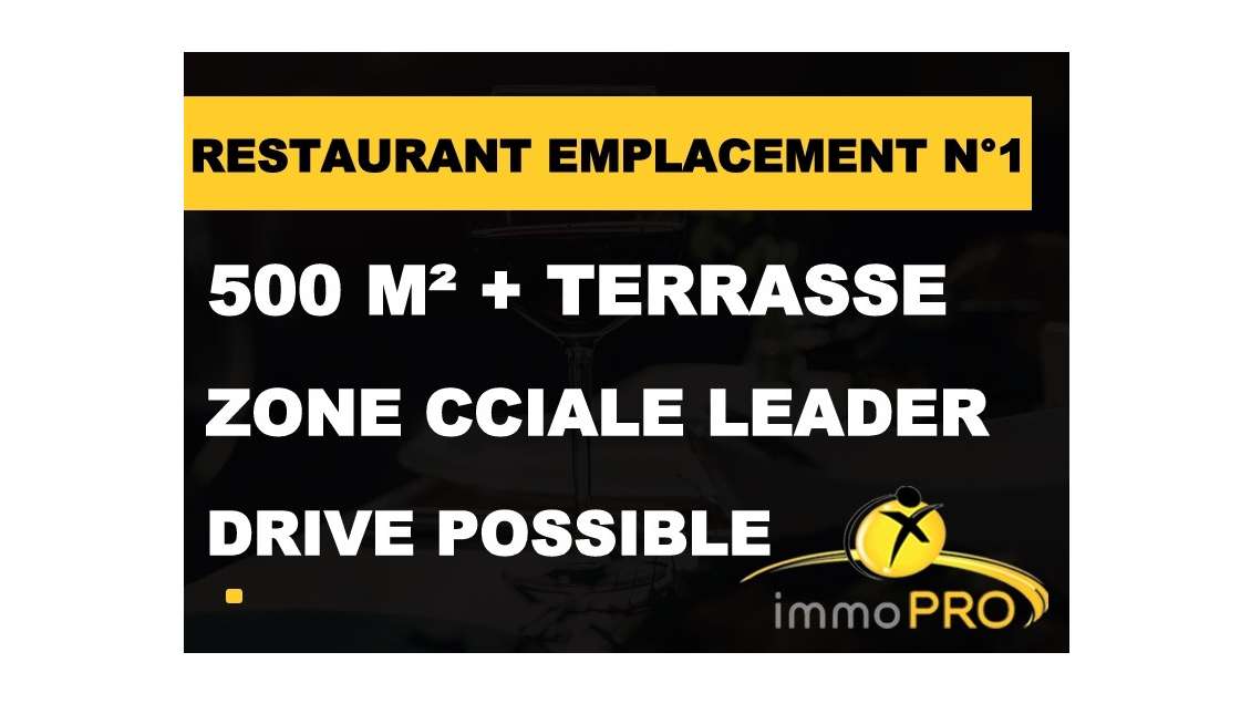 Vente établissement de restauration en zc Valence