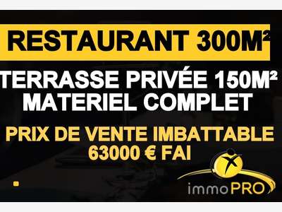 Vente restaurant avec terrasse privée à Valence