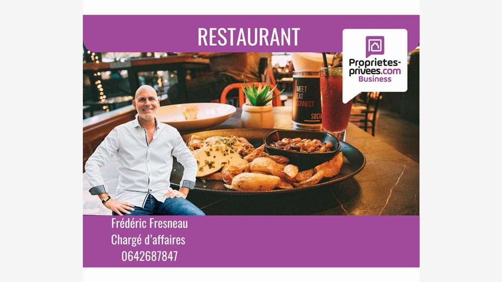 Vente restaurant 60 couverts terrasse Vannes