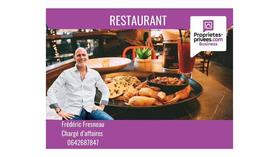 Vente restaurant 60 couverts terrasse Vannes