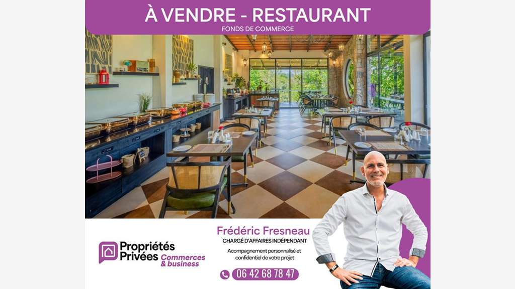 AV restaurant 200 couverts logement Morbihan
