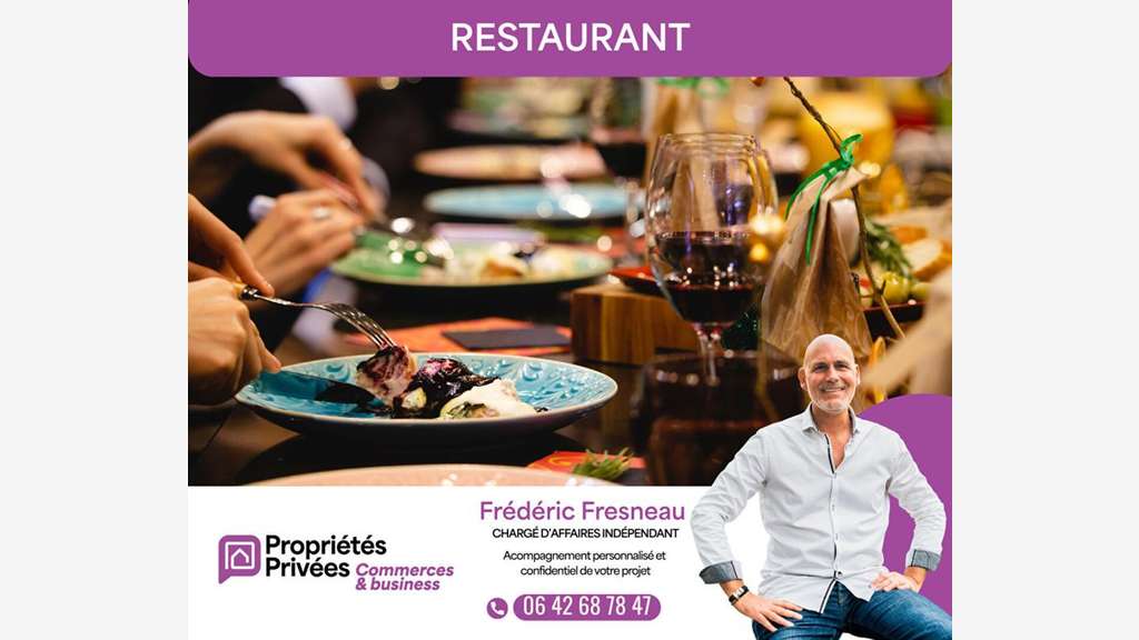 Vente restaurant centre-ville 60 places à Vannes