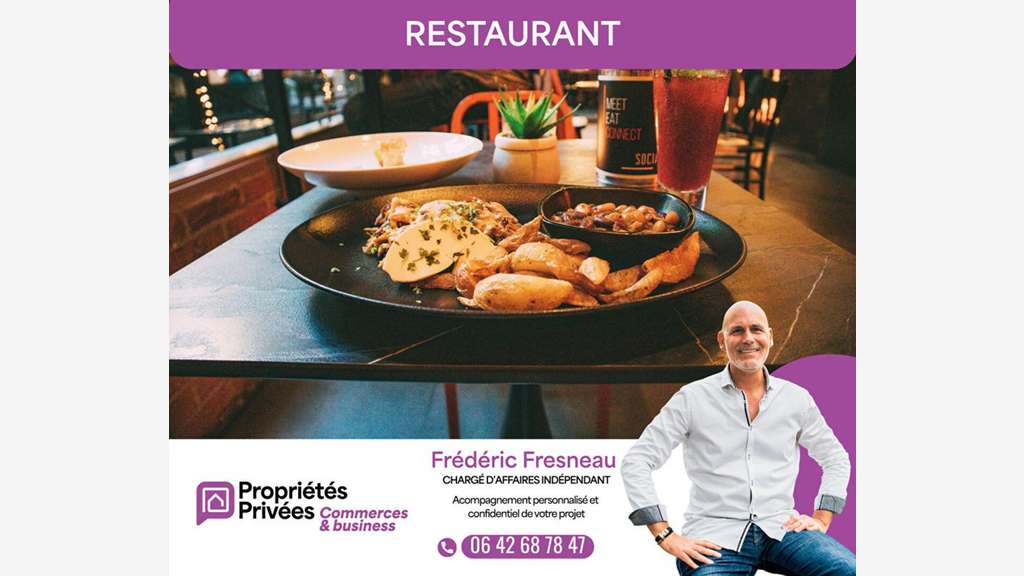 Vente restaurant centre-ville 60 places à Vannes