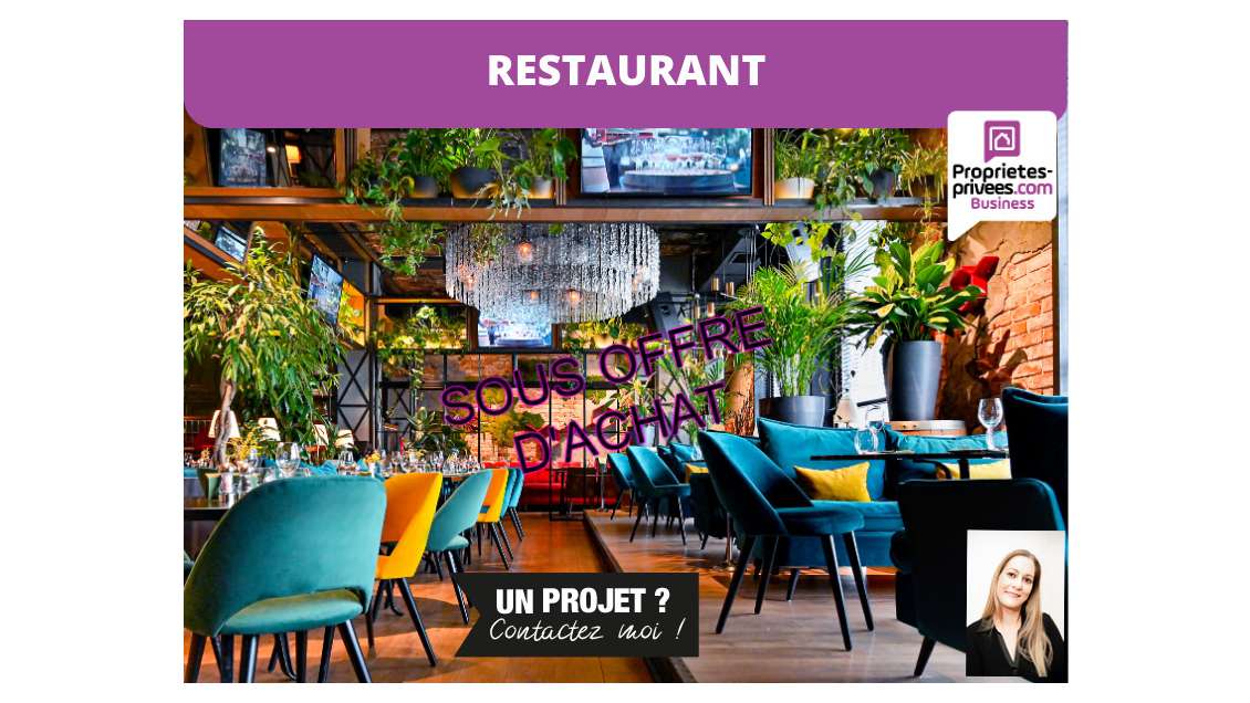 Vente restaurant 40 couverts proche de Versailles