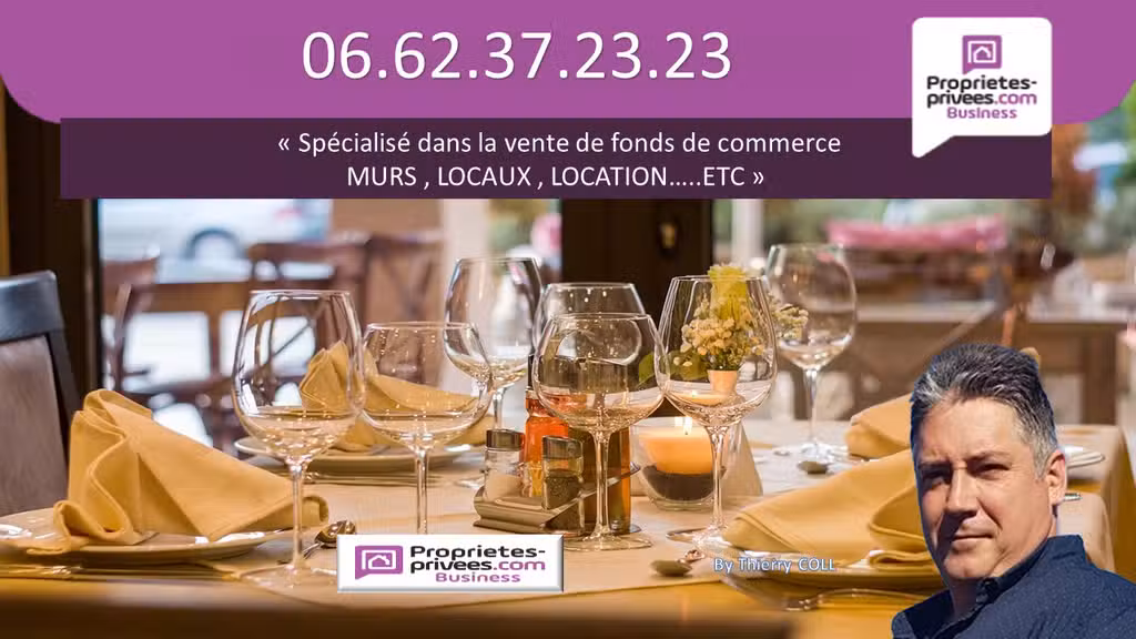 Vente restaurant rentable de 80m² à Villeurbanne