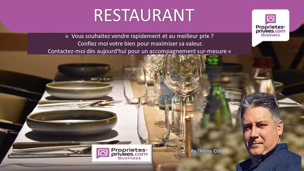 Vente restaurant rentable de 80m² à Villeurbanne