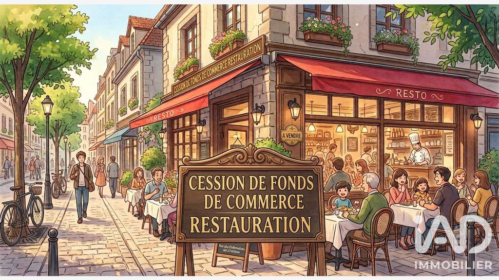 Vente restaurant au centre de Voiron
