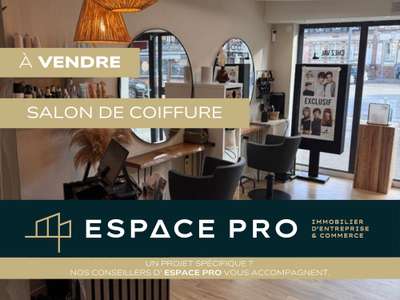 Vente salon de coiffure refait à neuf à Caen