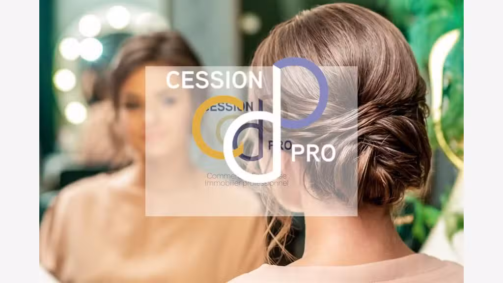 Salon de coiffure à céder centre village St Marcel