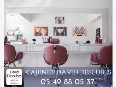 Vend salon de coiffure aux portes de Poitiers