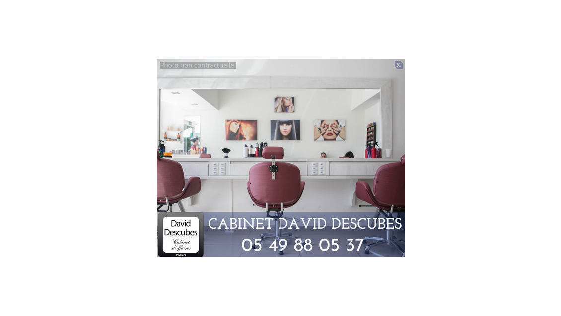 Vente salon de coiffure mixte proche de Poitiers