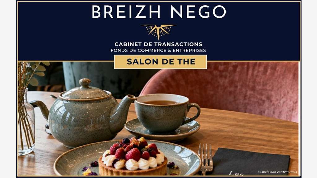A VENDRE SALON DE THE SECTEUR MORBIHAN