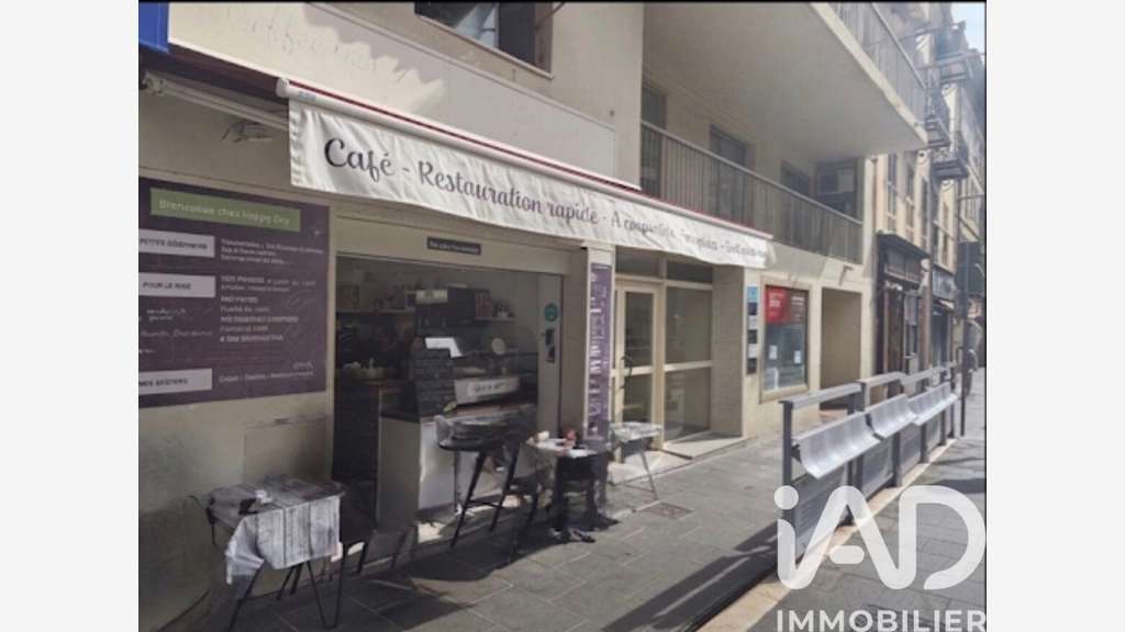 Cède café restauration rapide 30m² à Nice empl N°1