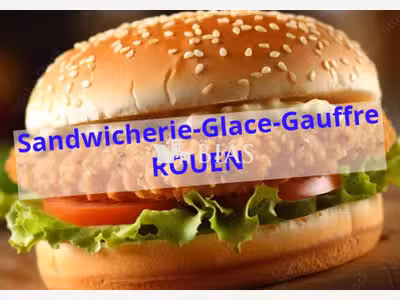 Vente sandwicherie place piétonne proche Rouen