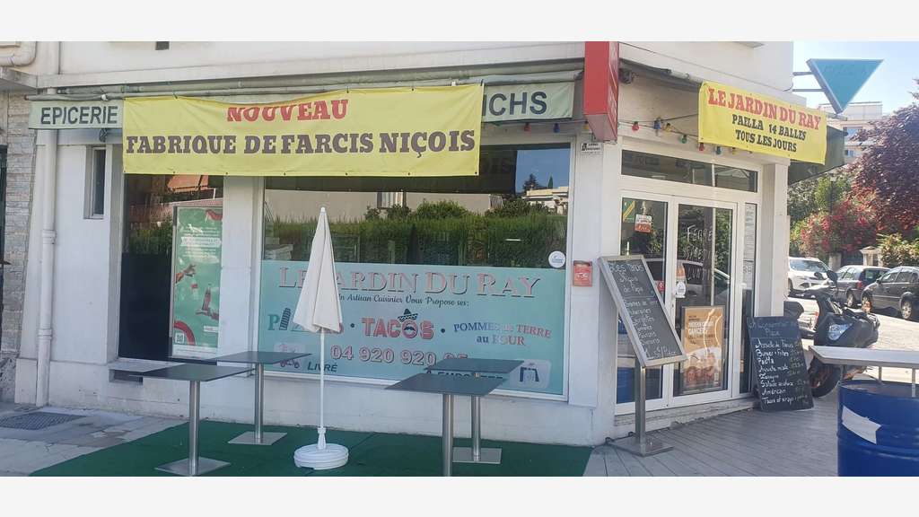 Vente snack street food axe majeur de Nice Nord
