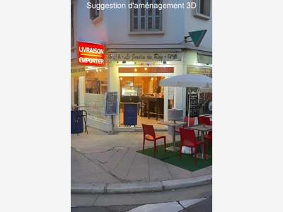 Vente snack street food axe majeur de Nice Nord