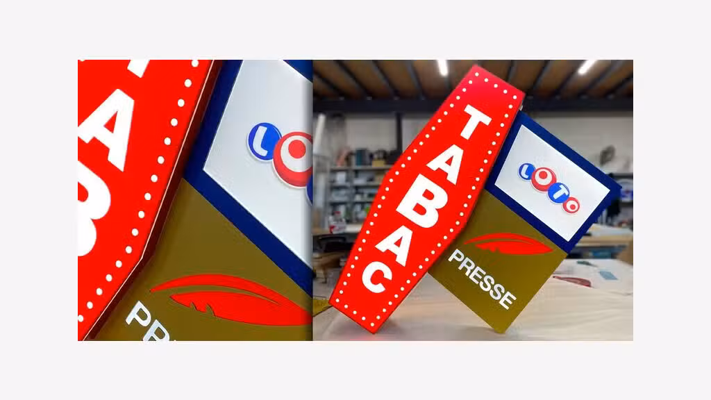 FDC tabac-loto-presse emplacement n°1 PAU dept 64