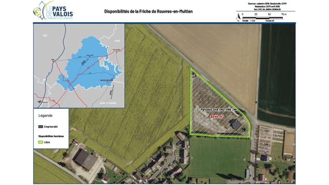 Terrain 9285m² à vendre à Rouvres en Multien