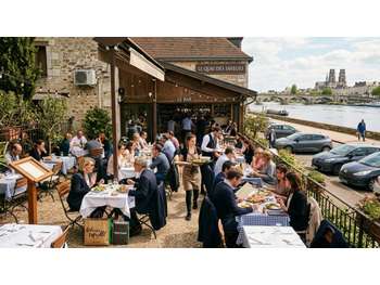 Vente restaurant 30 minutes Orléans bord de Loire