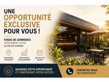 Vente bar restaurant du midi au Sud-Est d'Angers