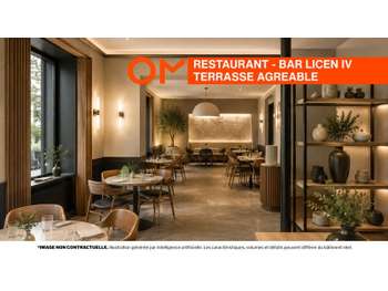 Restaurant Licence IV - CA +700 K euros - Terrasse