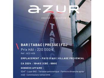 VENTE Bar Tabac Presse FDJ dans le Pays d'Aix