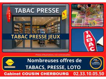 Vente tabac presse jeux loto à Cherbourg