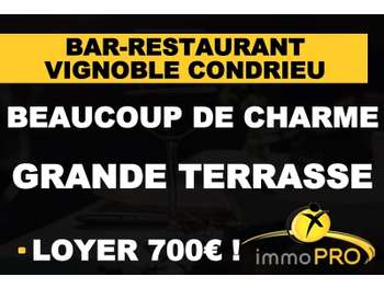 Vente belle auberge avec terrasse privée Condrieu
