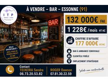 Vente magnifique bar pub dans une belle ville 91
