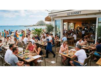 À céder bar restaurant licence IV la Grande Motte