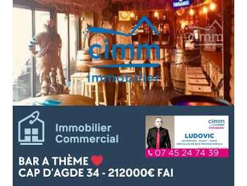 Vente bar à thème très bien situé au Cap d'Agde