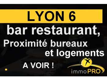 AV bar restaurant entre bureaux et logements Lyon
