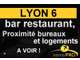 A vendre établissement de bar restaurant à Lyon