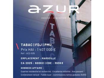 VENTE Tabac FDJ PMU secteur recherché Marseille