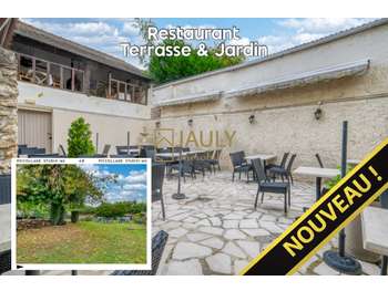 Vente restaurant terrasse et jardin 430m² à Meaux