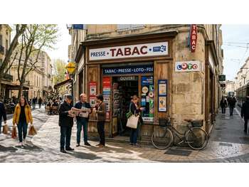 Vente tabac presse loto d'angle Montpellier centre