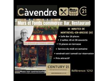Vente bar brasserie à Montrevel en Bresse