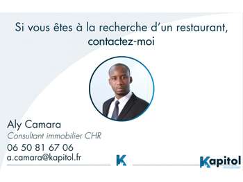 Vente restaurant à Paris 17 coeur des Batignolles