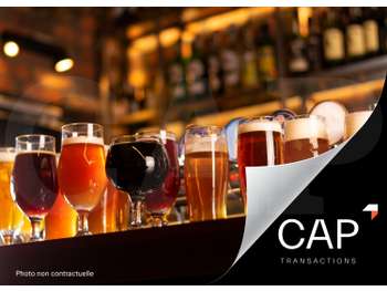 Vente bar à bières et cave à vins Côte d'Emeraude