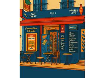 Vente bar tabac loto PMU terrasse à Saint Quentin